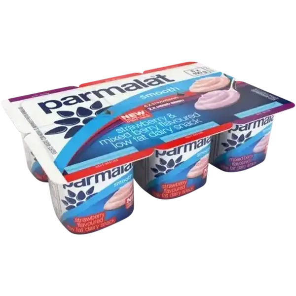 Parmalat Assorted Smooth Low Fat Dairy Snack 6 x 100g