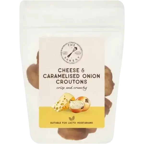 The Bakery Cheese & Caramelised Onion Croutons 60g