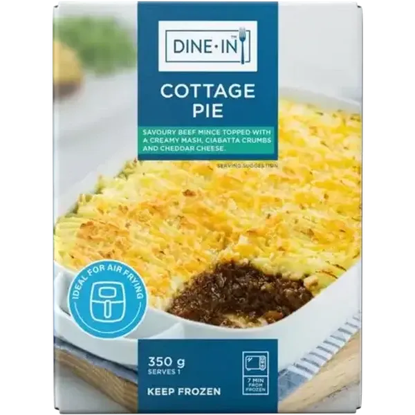 Dine-In Frozen Cottage Pie 350g