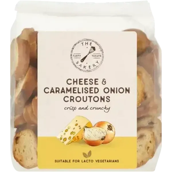 The Bakery Cheese & Caramelised Onion Croutons 180g