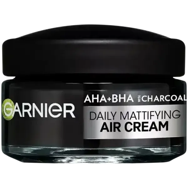 Garnier Pure Active AHA+BHA Daily Mattifying Air Cream with Charcoal 50ml