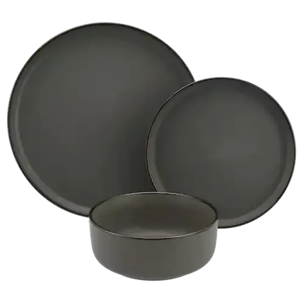 Halo Dinner Set 12 Piece  (Colour May Vary)