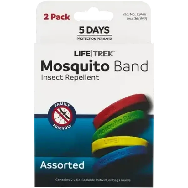 LIFE|TREK Mosquito Band Insect Repellent 2-Pack