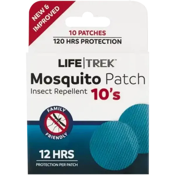 LIFE|TREK Mosquito Patch Insect Repellent 10-Pack