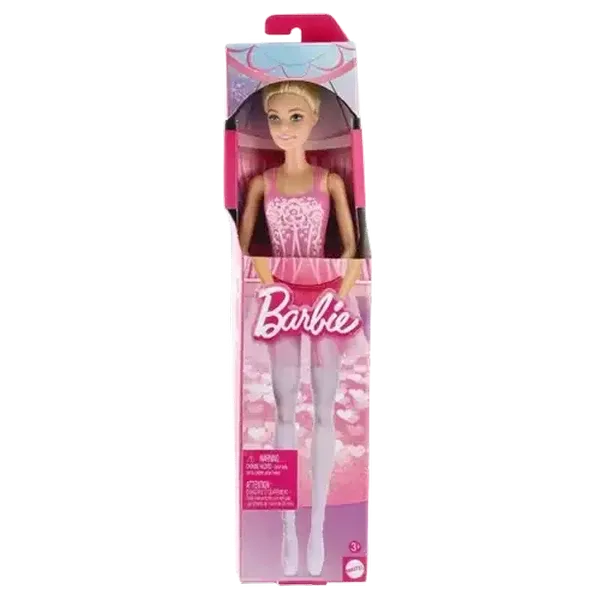 Barbie Ballerina Dolls, Posed Fashion Dolls Wearing Removable Tutus (Type May Vary)