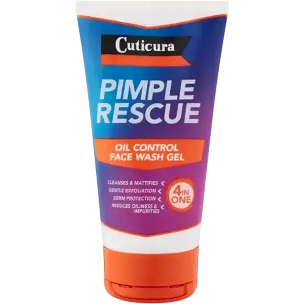Cuticura Pimple Rescue Oil Control Face Wash Gel 150ml