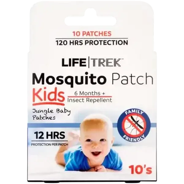 LIFE|TREK Mosquito Patches for Kids 10-Pack
