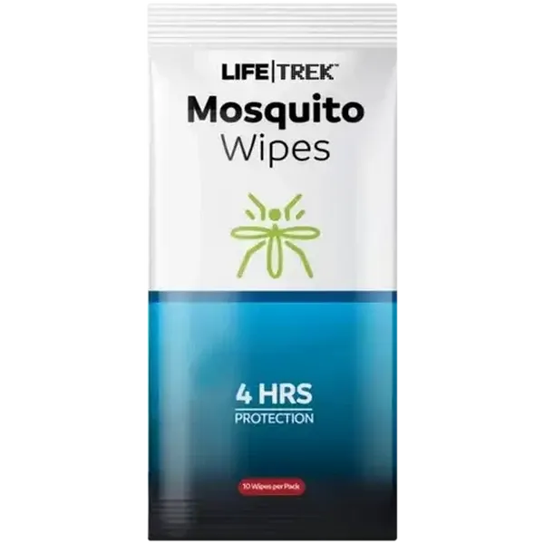 LIFE|TREK Mosquito Wipes 10-Pack