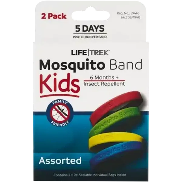 LIFE|TREK Kids Mosquito Band Insect Repellent 2-Pack