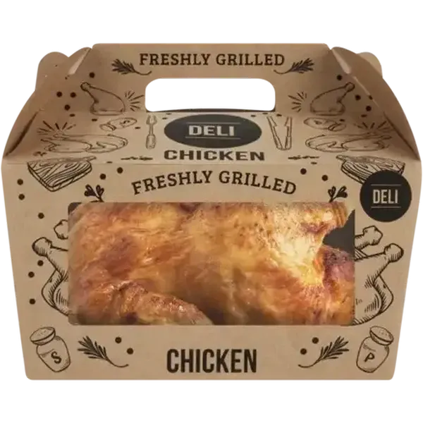 Salt & Pepper Grilled Whole Chicken