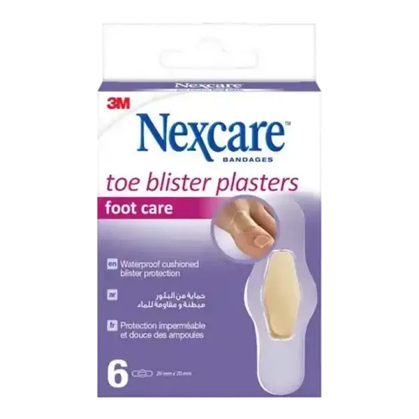 Nexcare Toe Blister Plasters 6 Pack