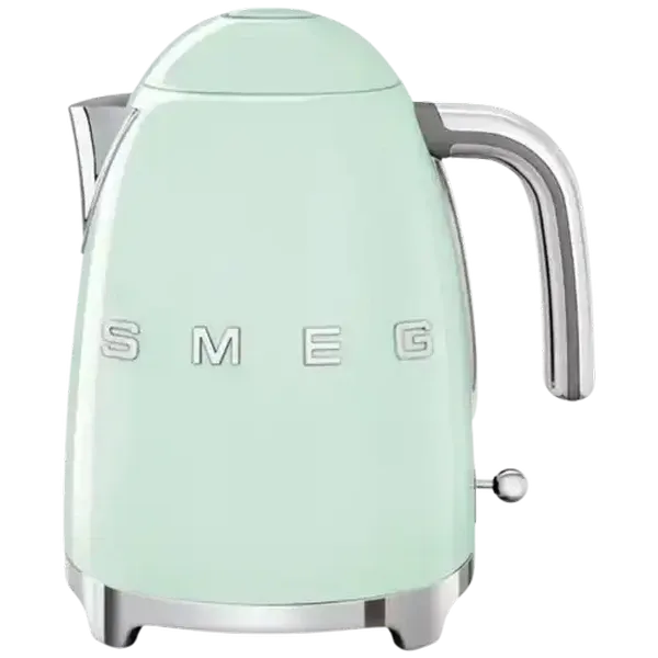 Smeg Glossy Pastel Green Retro Electric Kettle 1.7L