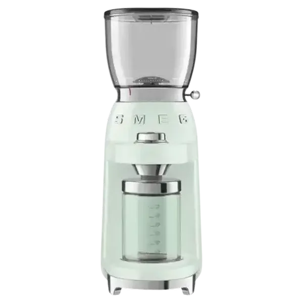 Smeg Glossy Pastel Green Retro Coffee Grinder 150W