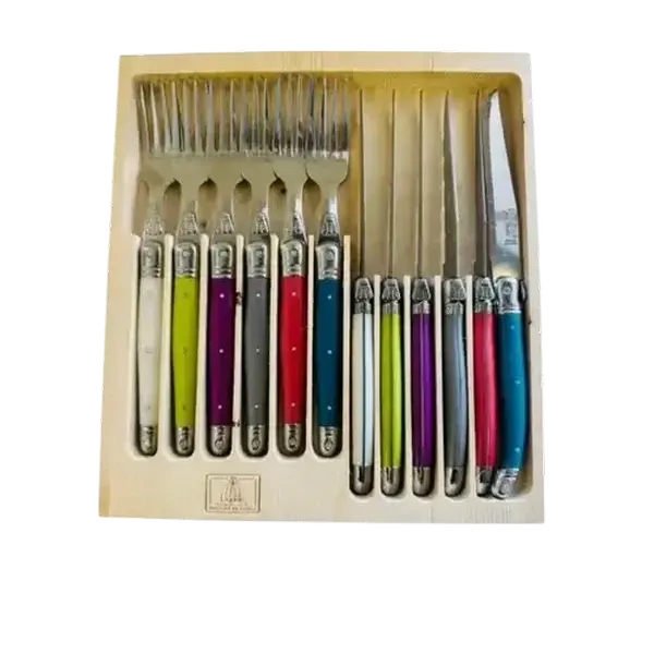 Laguiole Cutlery Set Victoria Mix 12 Piece