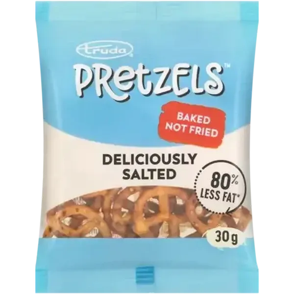Truda Pretzels Deliciously Salted Baked Snack 30g