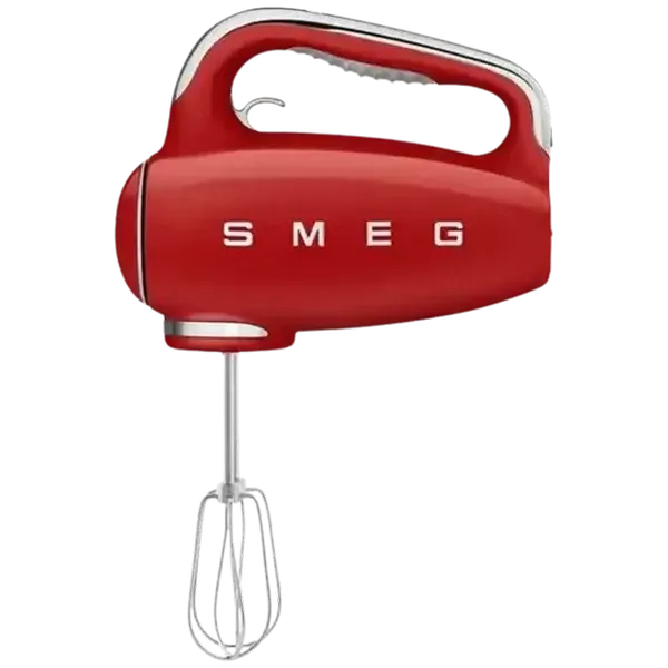 Smeg Glossy Red Retro Hand Mixer 250W