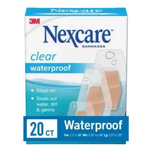 Nexcare Waterproof Bandages 20 Pack