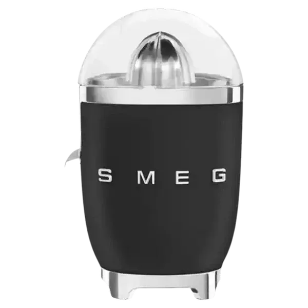 Smeg Matt Black Retro Citrus Juicer 70W