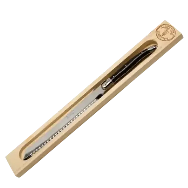 Laguiole Black Bread Knife 29cm
