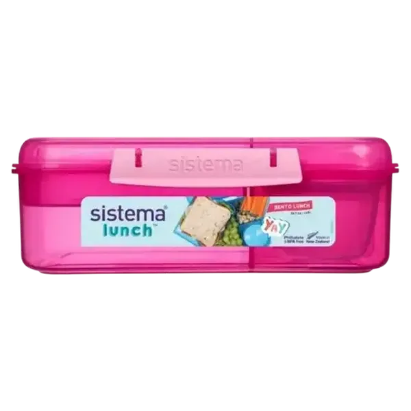 Sistema Pink Bento Lunch 1.65L