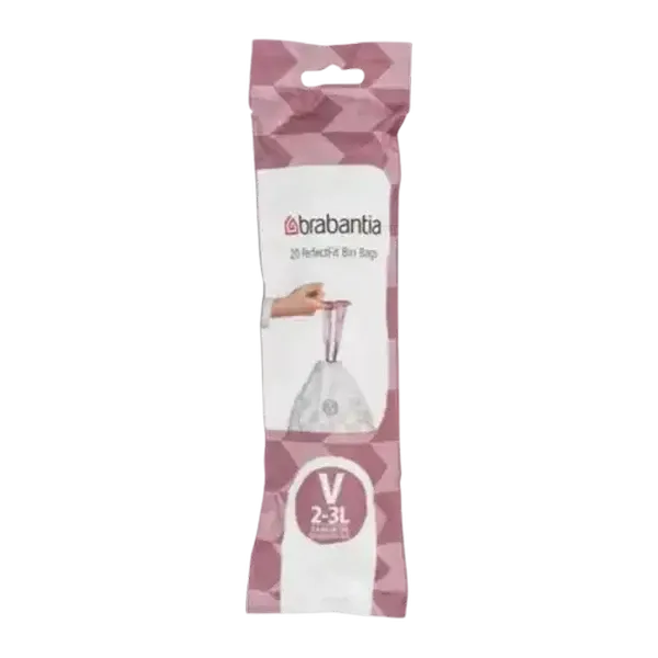 Brabantia PerfectFit Bin Bags V/3L (20 Bags per Roll)