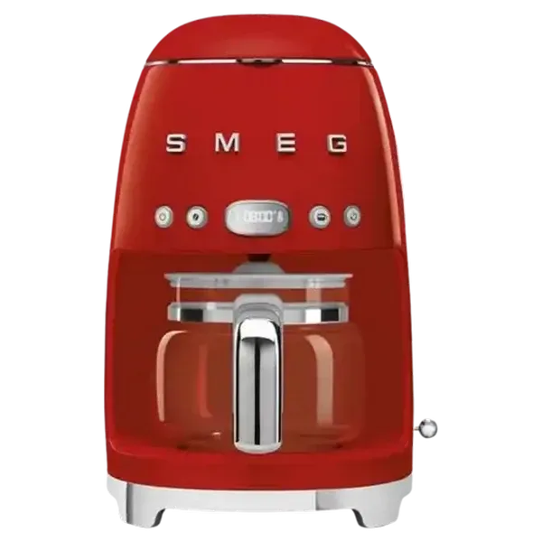 Smeg Fiery Red Retro Filter Coffee Machine 1050W