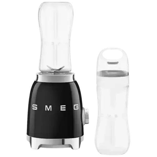 Smeg Glossy Black Retro Personal Blender 300W