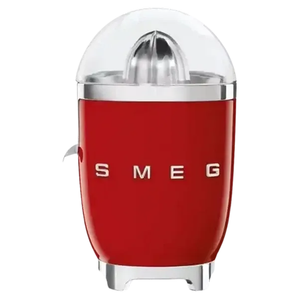 Smeg Glossy Red Retro Citrus Juicer 70W