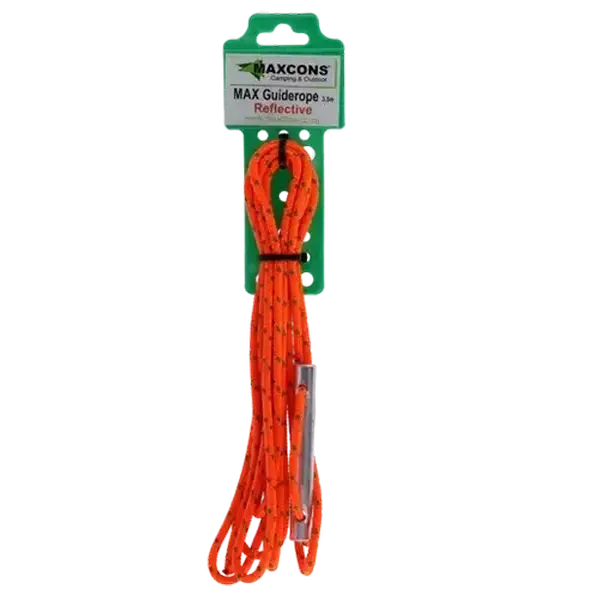 Maxcons Single Reflective Orange Guide Rope 3.5m