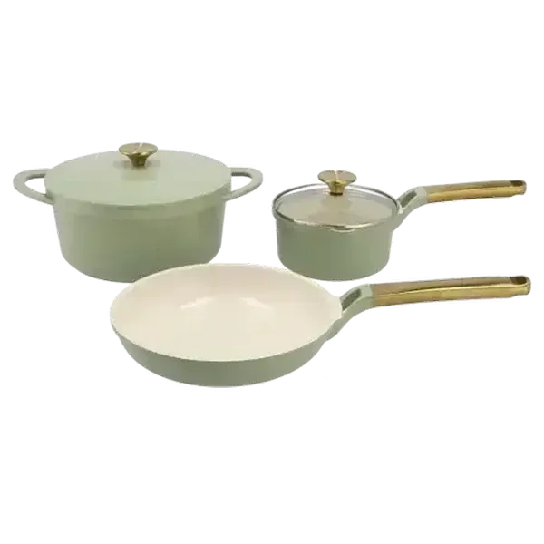 Agean Lucia Aluminium Cookware Set 5 Piece