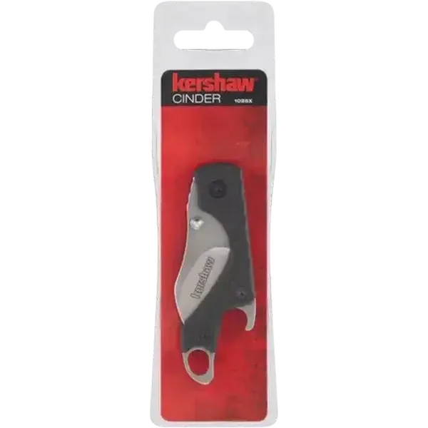 Kershaw KS1025 Black Cinder Keychain Folding Knife