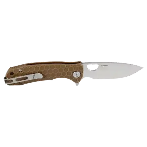 Honey Badger Tan Small Flipper Knife