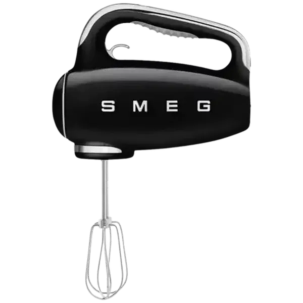 Smeg Glossy Black Retro Hand Mixer 250W