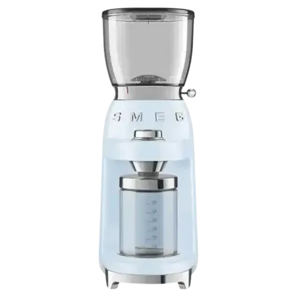 Smeg Glossy Pastel Blue Retro Coffee Grinder 150W