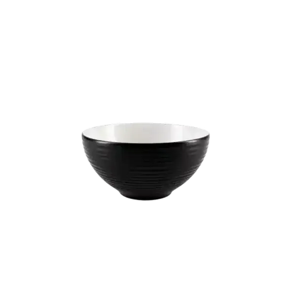 JAN BlanNoir Cereal Bowls 4-Pack