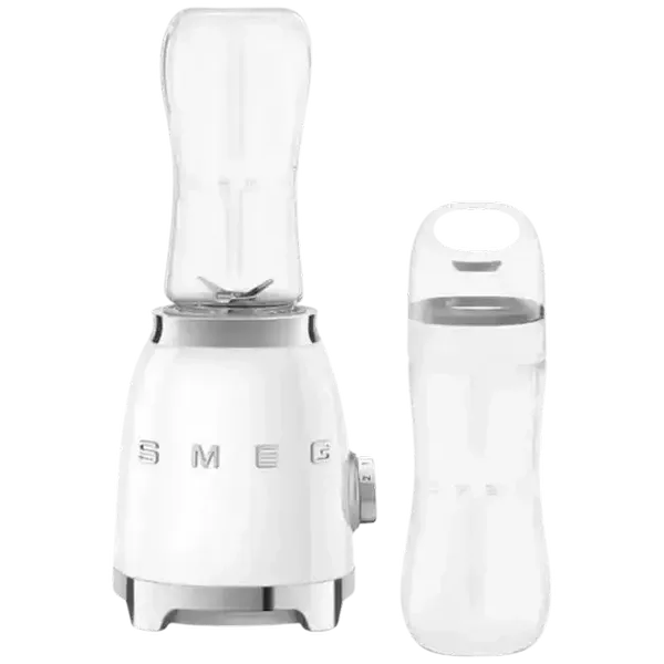 Smeg Glossy Ice White Retro Personal Blender 300W