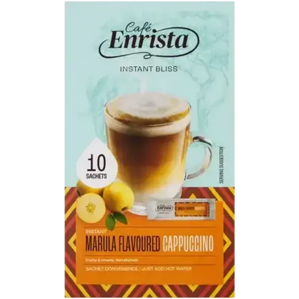 Café Enrista Marula Flavoured Instant Cappuccino 10 x 18g