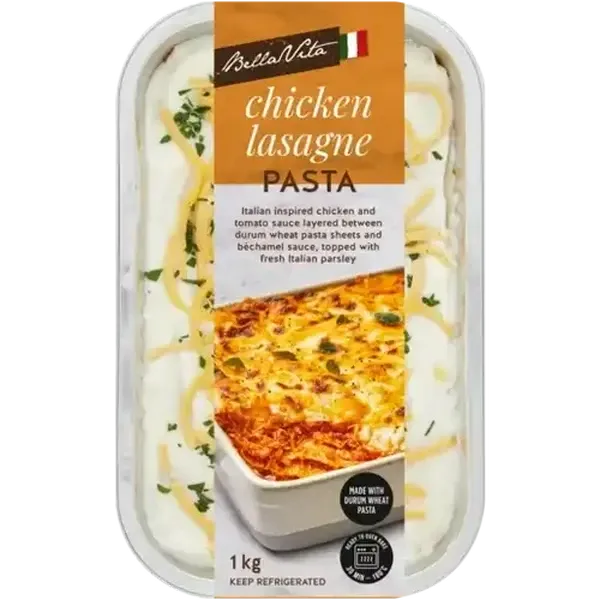 Bella Vita Chicken Lasagne Pasta 1kg