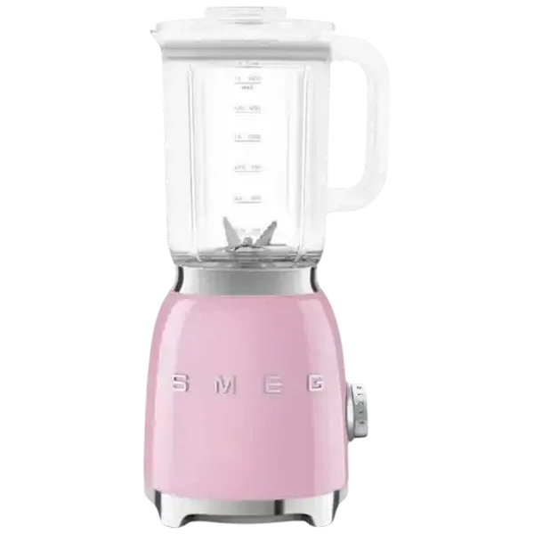 Smeg Glossy Pastel Pink Retro Blender 1.5L