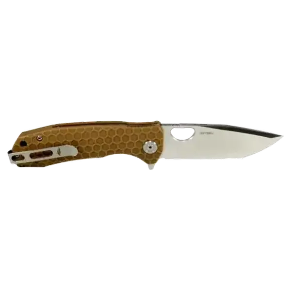 Honey Badger Tan Medium Tanto Knife