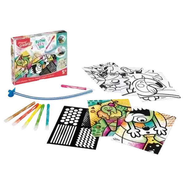 Maped Blow Pen Pop Art Set