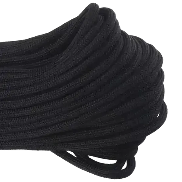 Atwood Rope MFG Black 550 Paracord 100ft / 30m