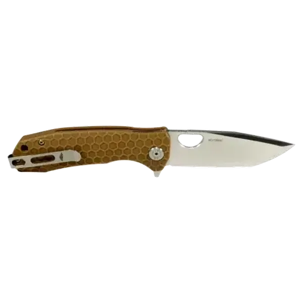 Honey Badger Knives Tan Large Tanto Knife