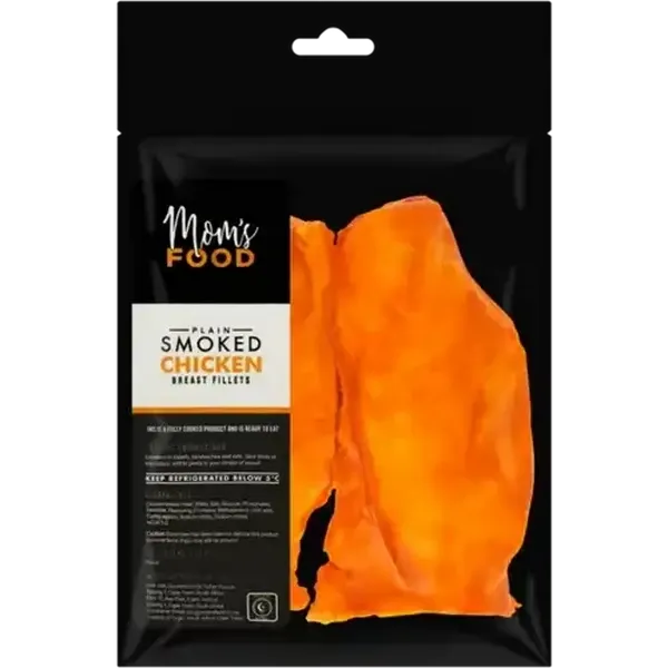 Mom's Food Plain Smoked Chicken Breast Fillets Per KG