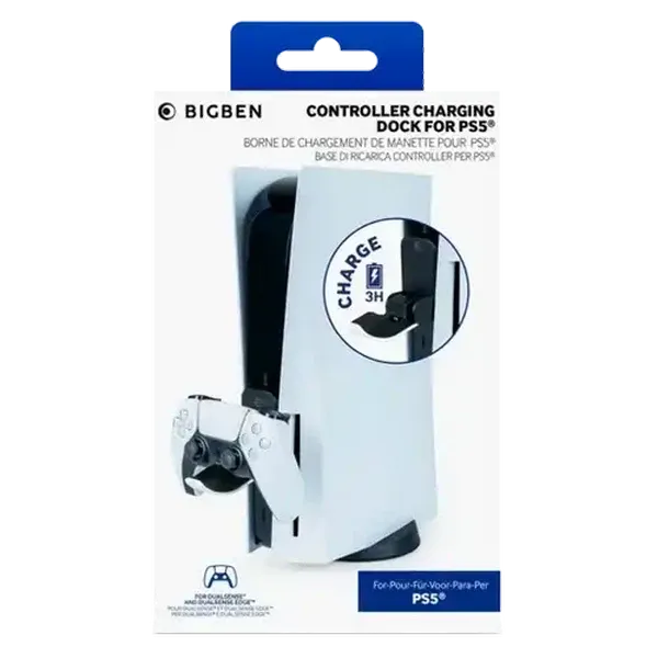 Nacon PS5 Charging Dock Black & White