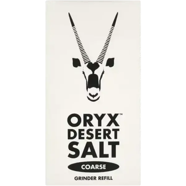 Oryx Desert Salt Coarse Salt Grinder Refill 250g