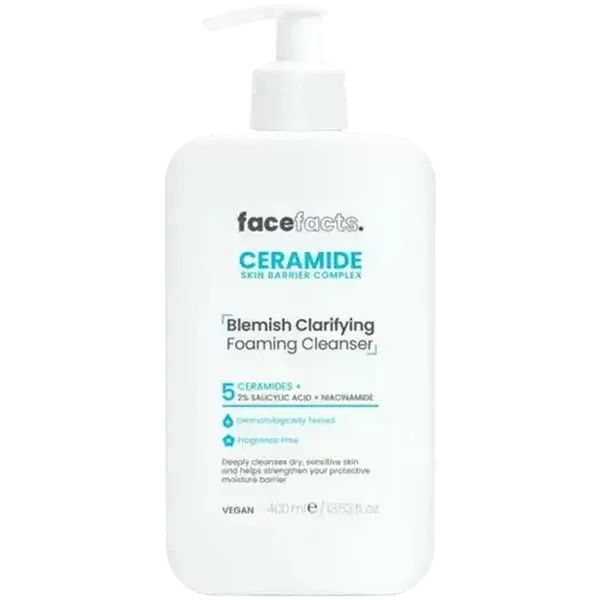 Face Facts Ceramide Blemish Clarifying Foaming Cleanser 400ml
