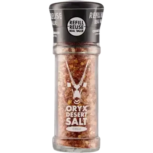 Oryx Desert Salt Chilli Salt Grinder 100ml