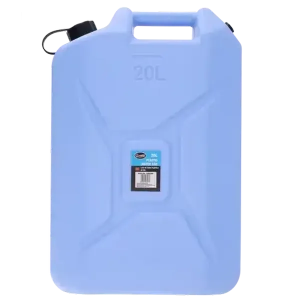 Q Premium Blue Plastic Water Can 20L