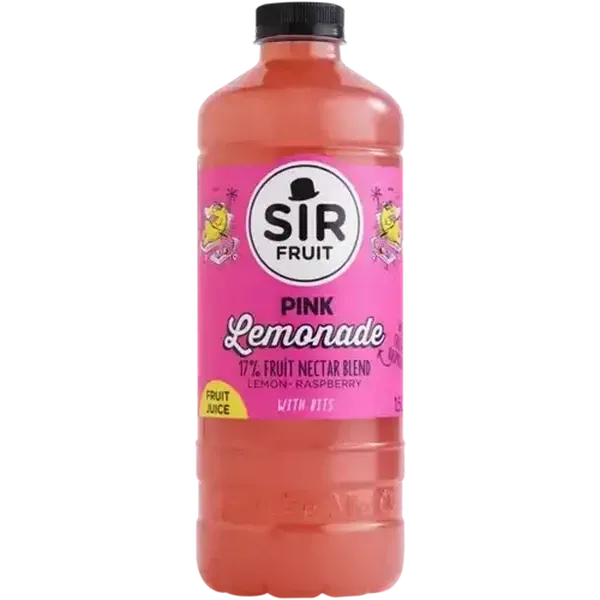 Sir Fruit Pink Lemonade with Bits 1.5L